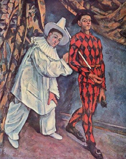 Paul Cezanne Fastnacht oil painting image
